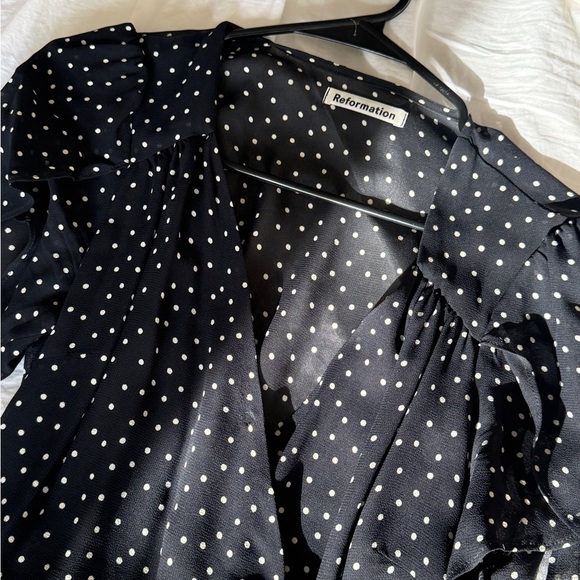 Reformation Polka Dot Summer Dress - Picture 2 of 4